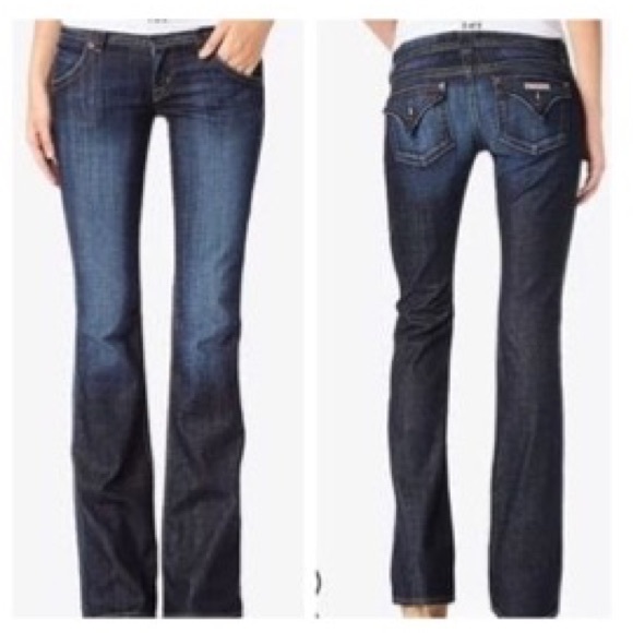 hudson straight leg jeans